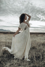 Load image into Gallery viewer, Living For The Fringe Collection A unique tasselly-fringe Bespoke experience  Boho delightfully awesome wedding dresses