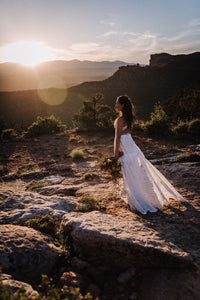 The "Reverie" Dress available in all sizes & white or ivory