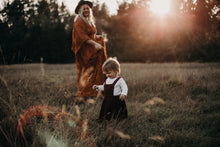 Load image into Gallery viewer, The Sienna Sunset Dress in hand dyed burnt orange